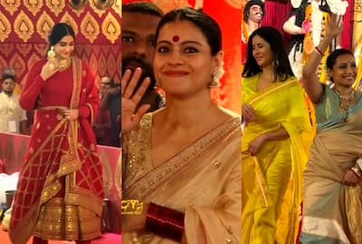 Pics: Kajol, Rani, Katrina, Sonam, Anil And Others Attend Durga Puja 2023 on Maha Navami