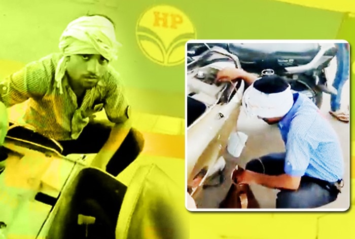 After filling his scooter with fuel, the customer gave the petrol pump worker Rs 2,000 note. However, the worker denied the note and asked for smaller denominations.