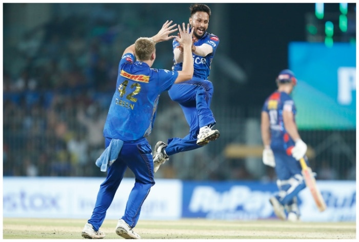 Akash Madhwal, Akash Madhwal in IPL, Akash Madhwal mumbai Indians bowler, Akash Madhwal in IPL 2023, Akash Madhwal wickets in IPL, Akash Madhwal Mumbai Indians pacer, Akash Madhwal fifer in IPL 2023, LSG vs MI, Lucknow Super Giants vs Mumbai Indians, Mumbai Indians, Lucknow Super Giants, Akash Madhwal vs LSG, Akash Madhwal wickets vs LSG, IPL, IPL 2023, Indian Premier League,