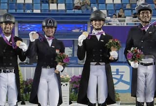 PM Modi Praises India's Dressage Team After Historic Gold In Equestrian