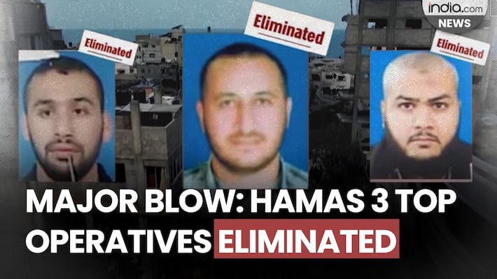 Israel Hamas War: Israeli Fighter Jets Eliminate 3 Top Hamas Operatives