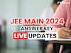 JEE Main 2024 Final Answer Key(OUT) For Paper 1 (B.E./B.Tech.) at jeemain.nta.ac.in; Download Link