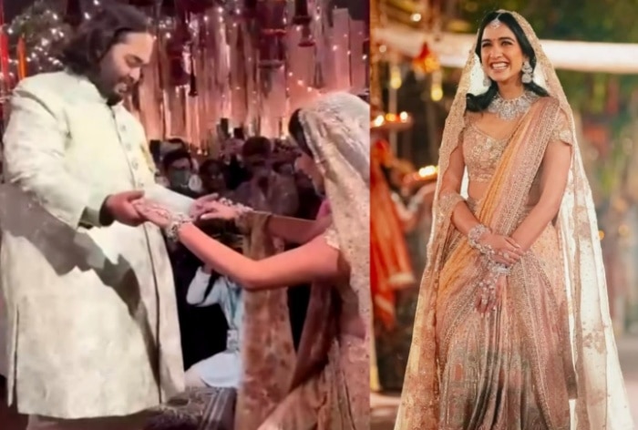 Anant Ambani’s Priceless Reaction to Radhika Merchant’s Mesmerising Bride-to-be Walk on ‘Dekha Tenu Pehli Pehli Baar’ Leaves The Internet in Awe – WATCH
