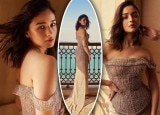 Alia Bhatt Kicks Off Her Weekend in Stunning Off-Shoulder Beige Gown at Red Sea Film Festival- See PICS
