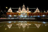 Janmashtami 2023: Dahi Handi to Decked Up Temples, India Douses in Colours of Krishna Janmashtami | In PICS