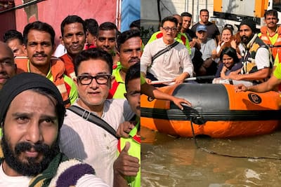 Aamir Khan Rescued From Chennai Floods, Check Photos of Him on Rescue Boat