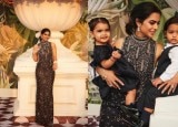 Isha Ambani Wows in Black Chanel Silver Embroidered Gown on Day 2 of Ambani's Pre-Wedding Bash- PICS