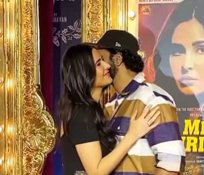 Katrina Kaif-Vicky Kaushal Give Couple Goals at Merry Christmas Screening- See Pics