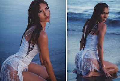 Megan Fox Leaves Netizens Gasping For Breath With Raunchy Beachside Photoshoot